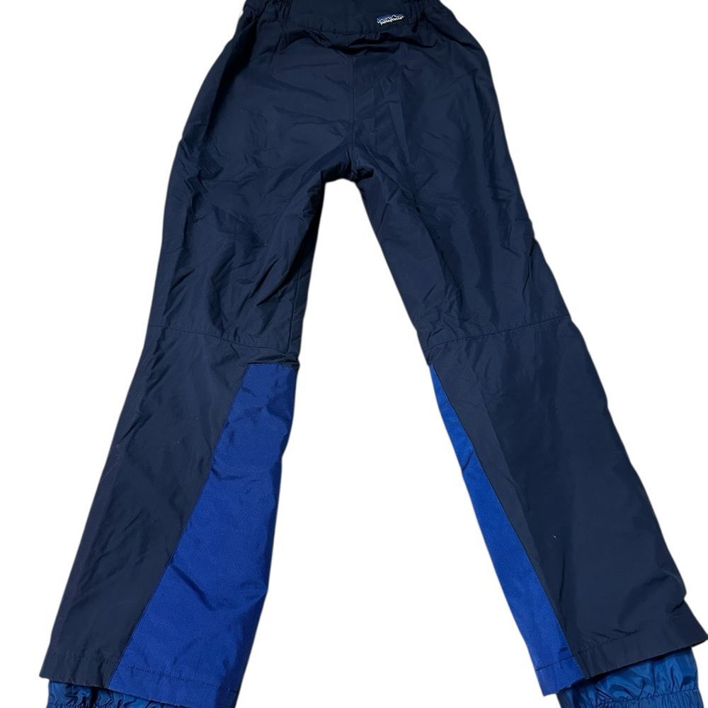 Patagonia Women’s Insulated Snow Pants Size 10 Blue Ski Winter - Picture 2 of 8